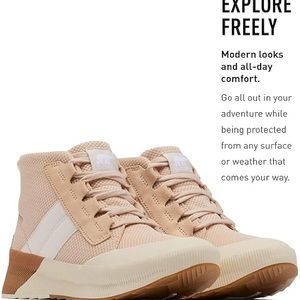 Sorel, Size Women’s 8, like new mid waterproof sneaker